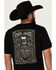 Image #4 - Cody James Men's Etched Bottle Short Sleeve Graphic T-Shirt , Black, hi-res