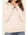 Image #3 - Wanakome Women's Jas Button-Down Hooded Pullover, Pink, hi-res