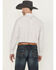 Image #4 - Ariat Men's Cesar Striped Geo Long Sleeve Button-Down Western Shirt, White, hi-res