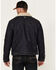 Image #4 - Cody James Men's FR Sherpa Lined Work Denim Jacket, Indigo, hi-res