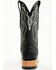 Image #5 - Tanner Mark Men's Exotic Caiman Western Boots - Round Toe, Black, hi-res