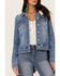 Image #3 - Idyllwind Women's Superstar Fringe Denim Jacket , , hi-res