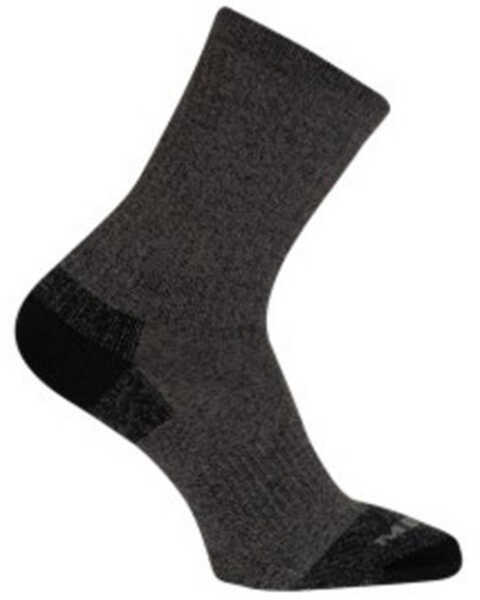 Merrell Men's Black MOAB Crew Socks, Black, hi-res
