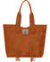 Image #1 - American West Golden Tan Mojave Canyon Large Zip Top Tote, Golden Tan, hi-res