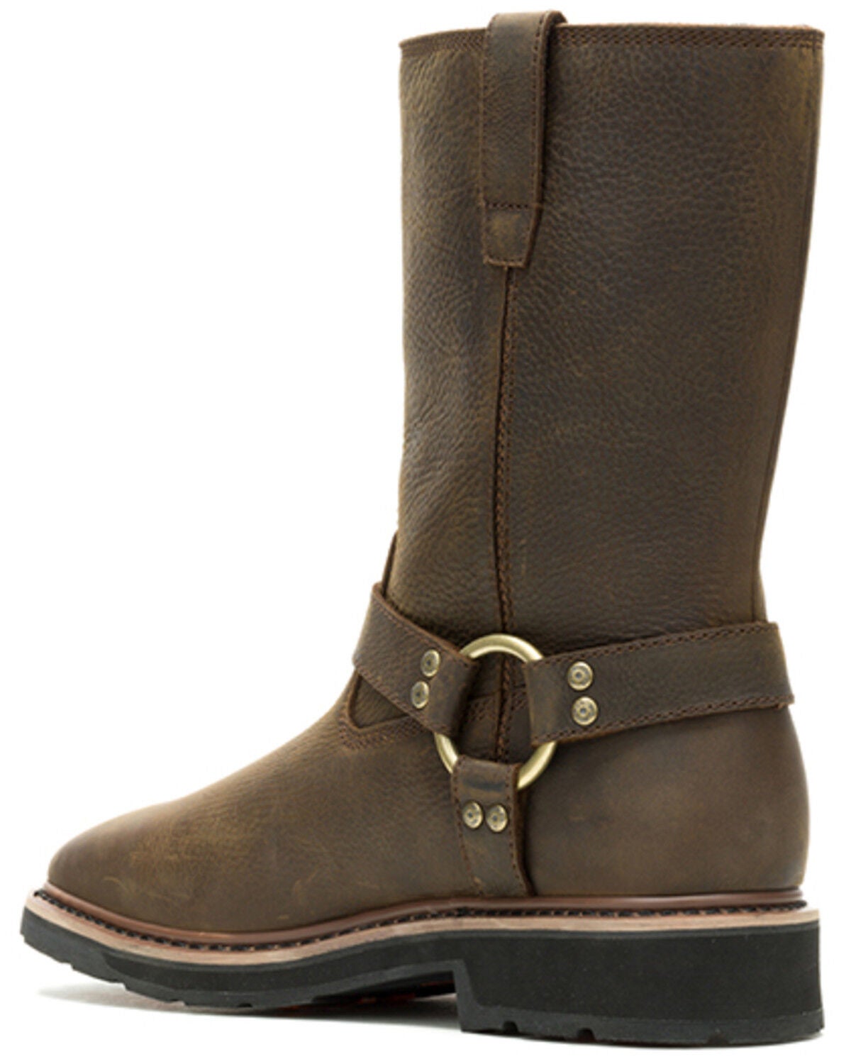 Image #5 - Harley Davidson Men's Altman Harness Waterproof Motorcycle Boots - Broad Square Toe, Brown, hi-res