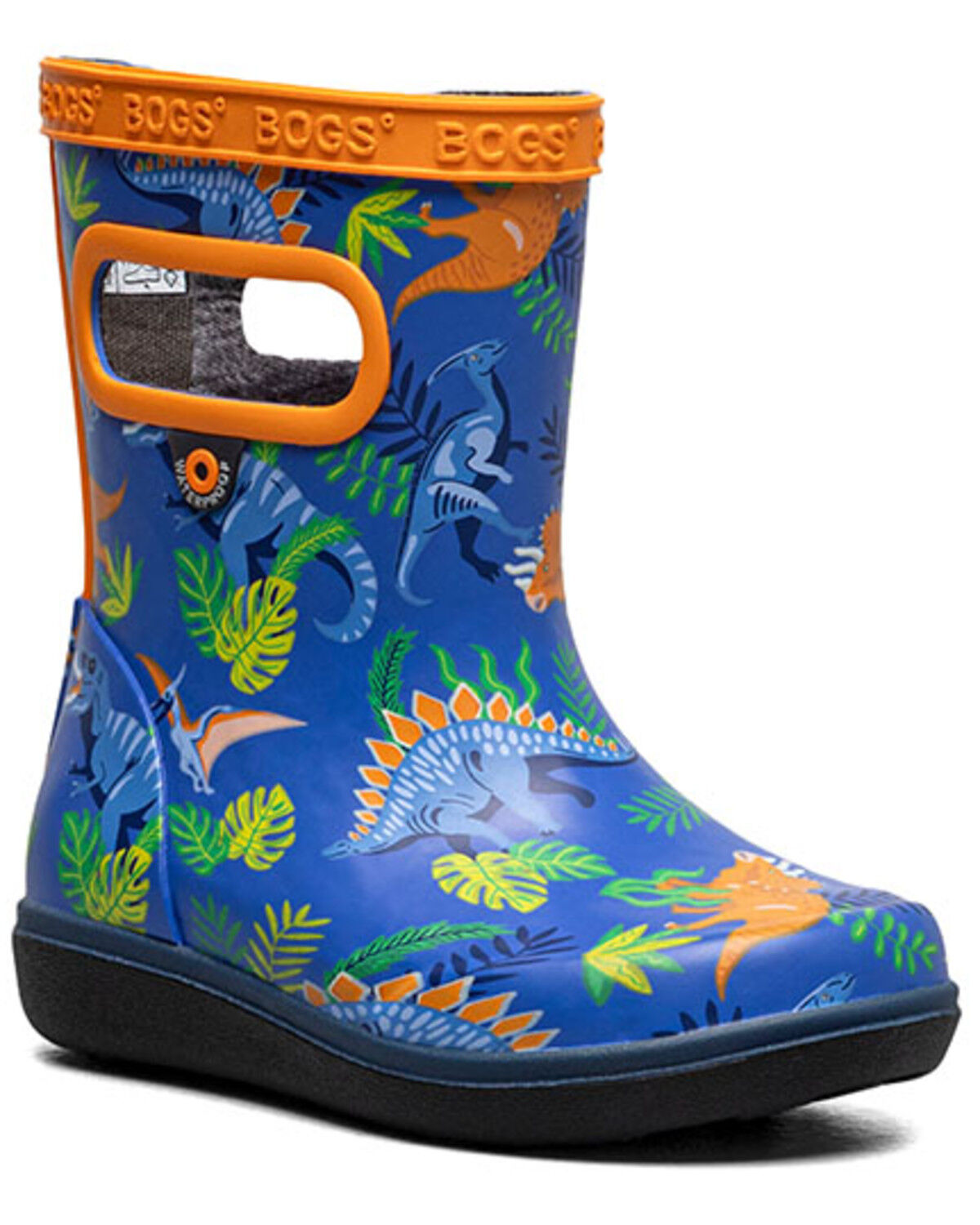 Image #1 - Bogs Toddler Boys' Skipper II Dinosaur Jungle Rainboots, Multi, hi-res