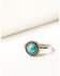 Image #3 - Shyanne Women's 4-piece Silver Turquoise & Citrine Ring Set, Silver, hi-res