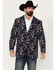 Image #1 - Rock & Roll Demin Men's Casino Conversation Print Modern Fit Sportcoat, , hi-res