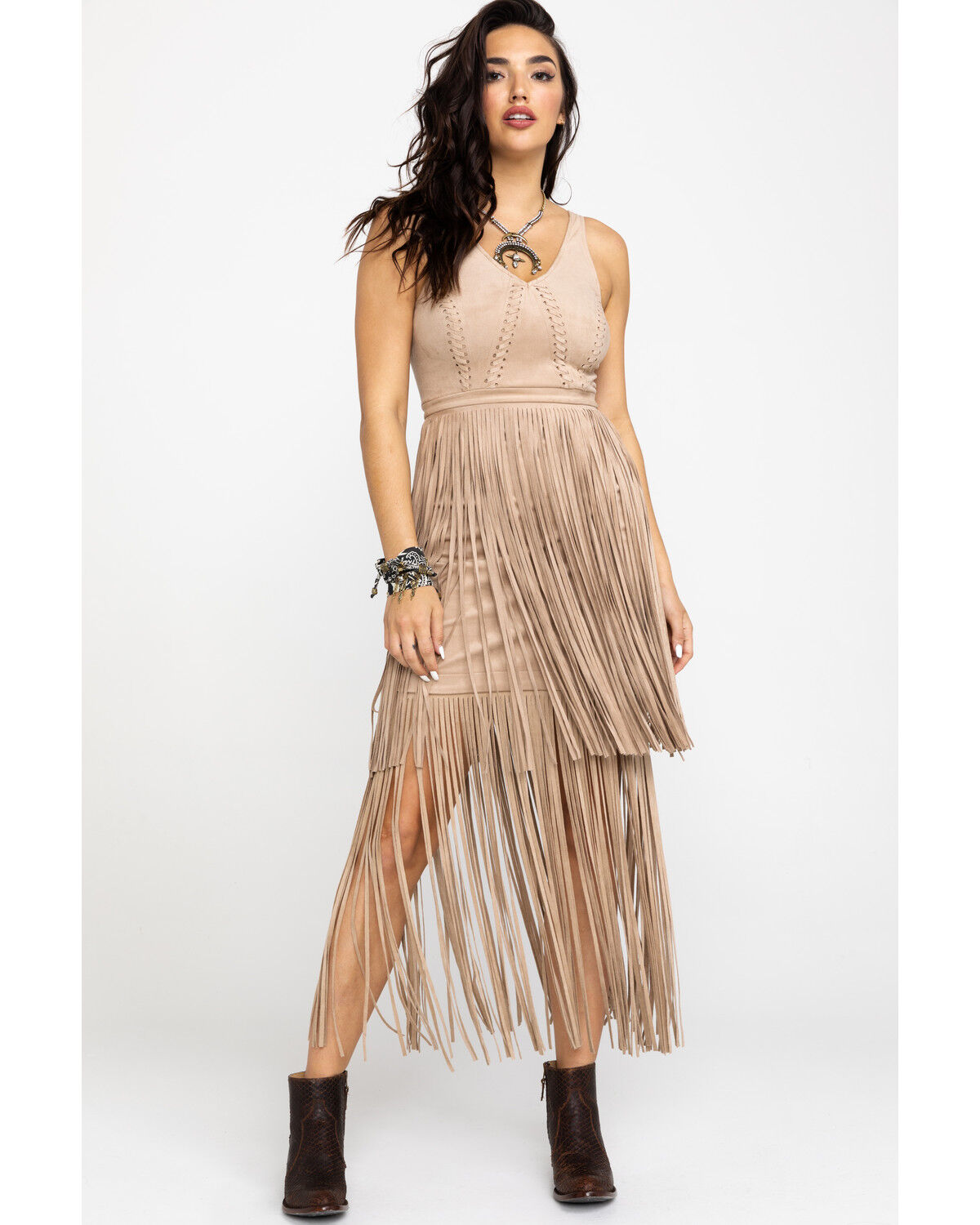 country fringe dress