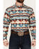 Image #3 - Roper Men's Vintage Southwestern Print Long Sleeve Pearl Snap Western Shirt, Multi, hi-res