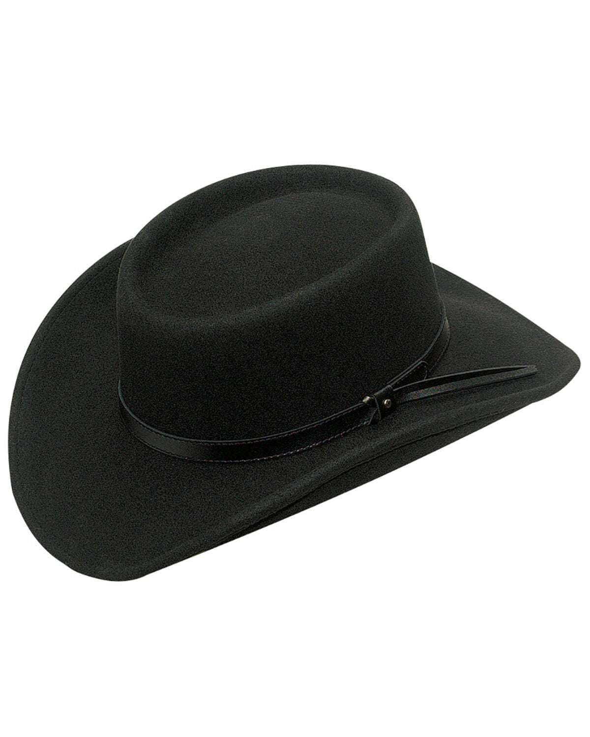 Image #1 - Twister Men's Crushable Gambler Hat, Black, hi-res