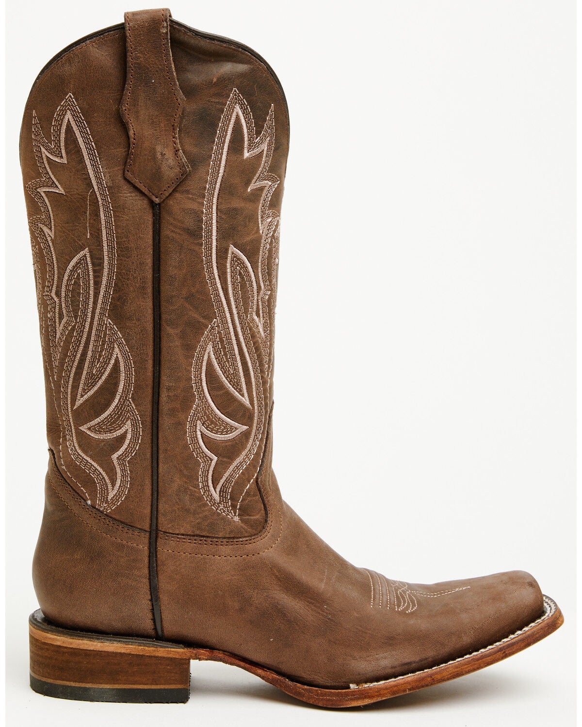 Image #2 - Circle G Women's Tall Western Boots - Square Toe, Brown, hi-res