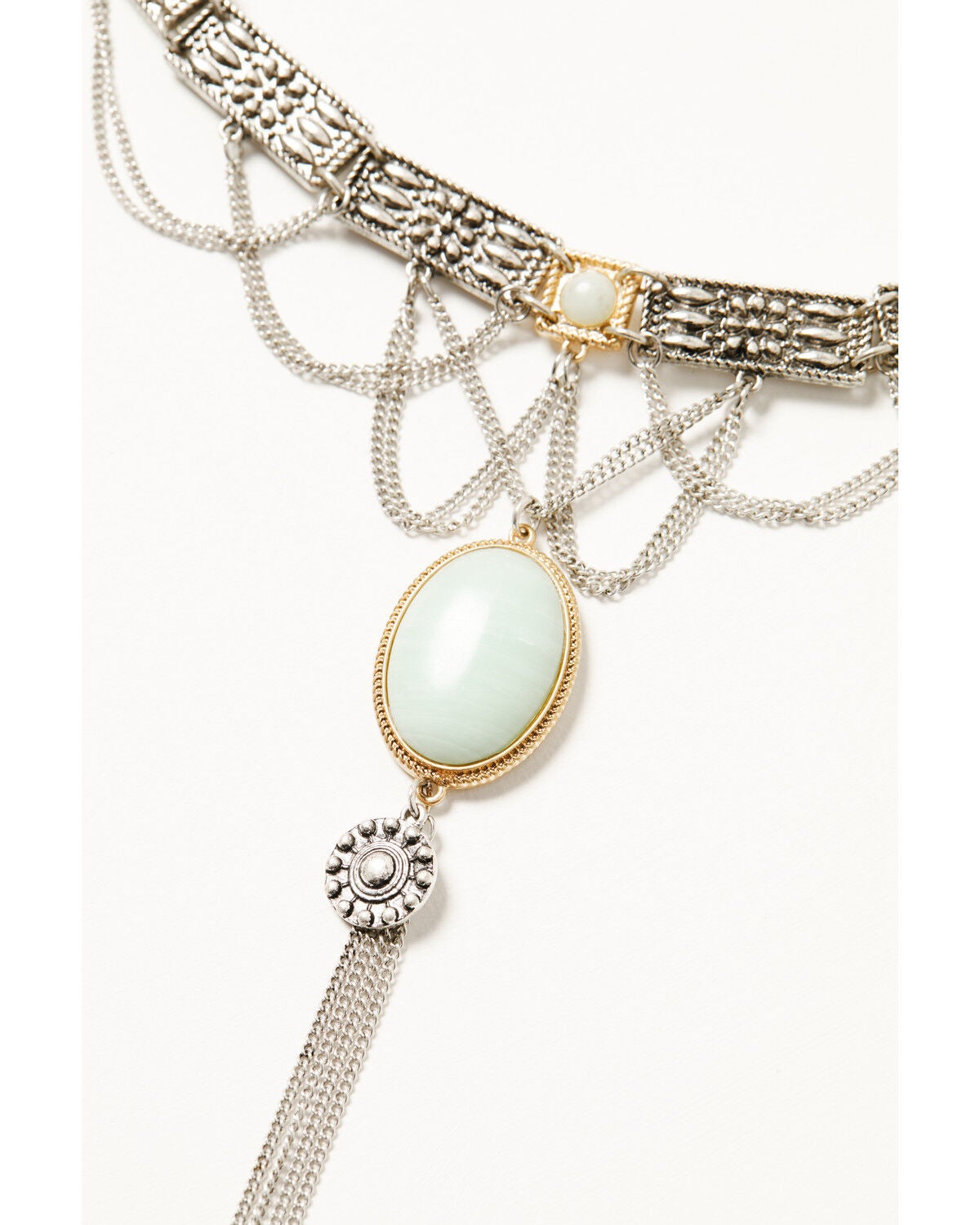 Image #2 - Shyanne Women's Luna Bella Choker Necklace, Silver, hi-res