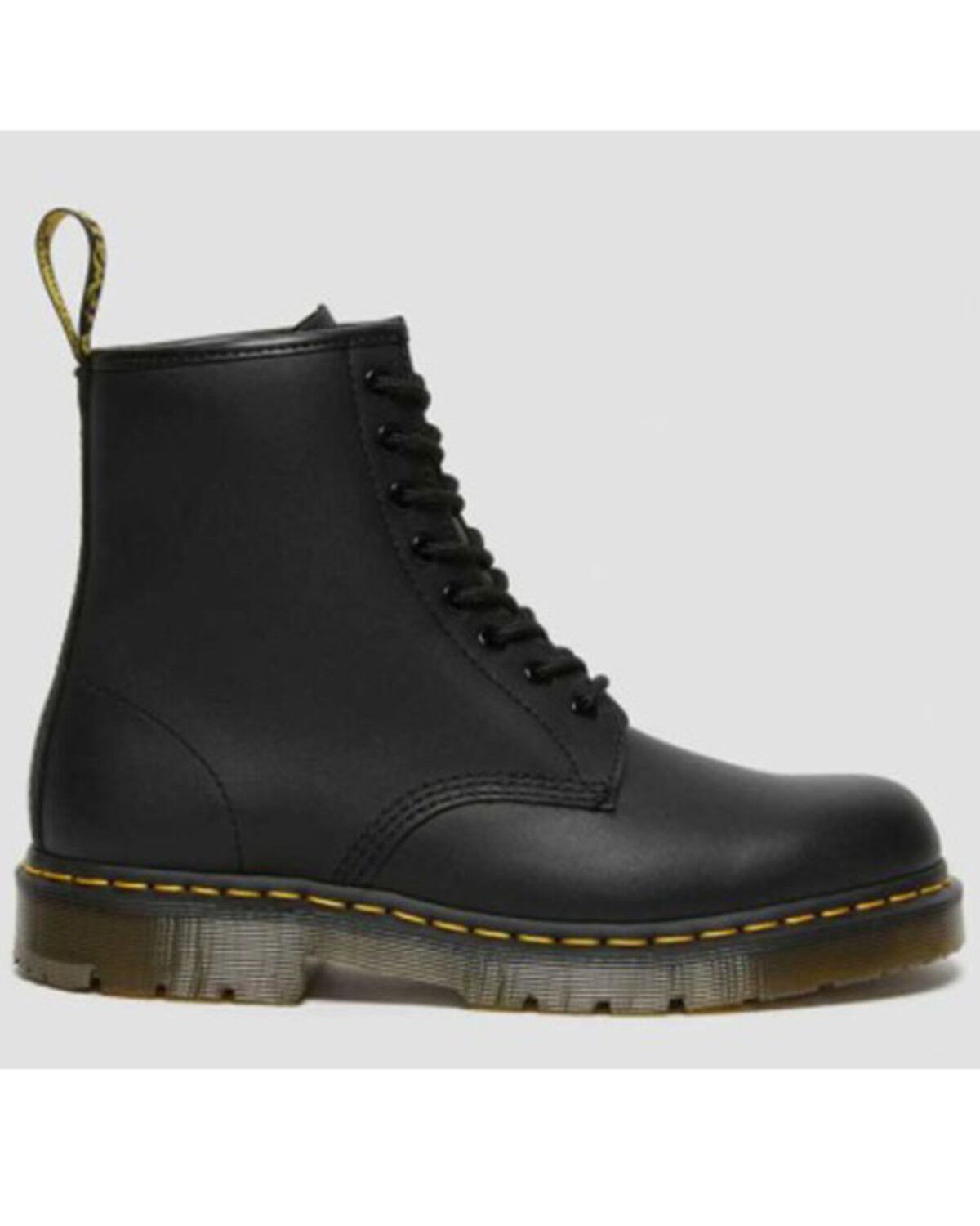 Image #2 - Dr. Martens 1460 Industrial Lace-Up Boots - Soft Toe, Black, hi-res