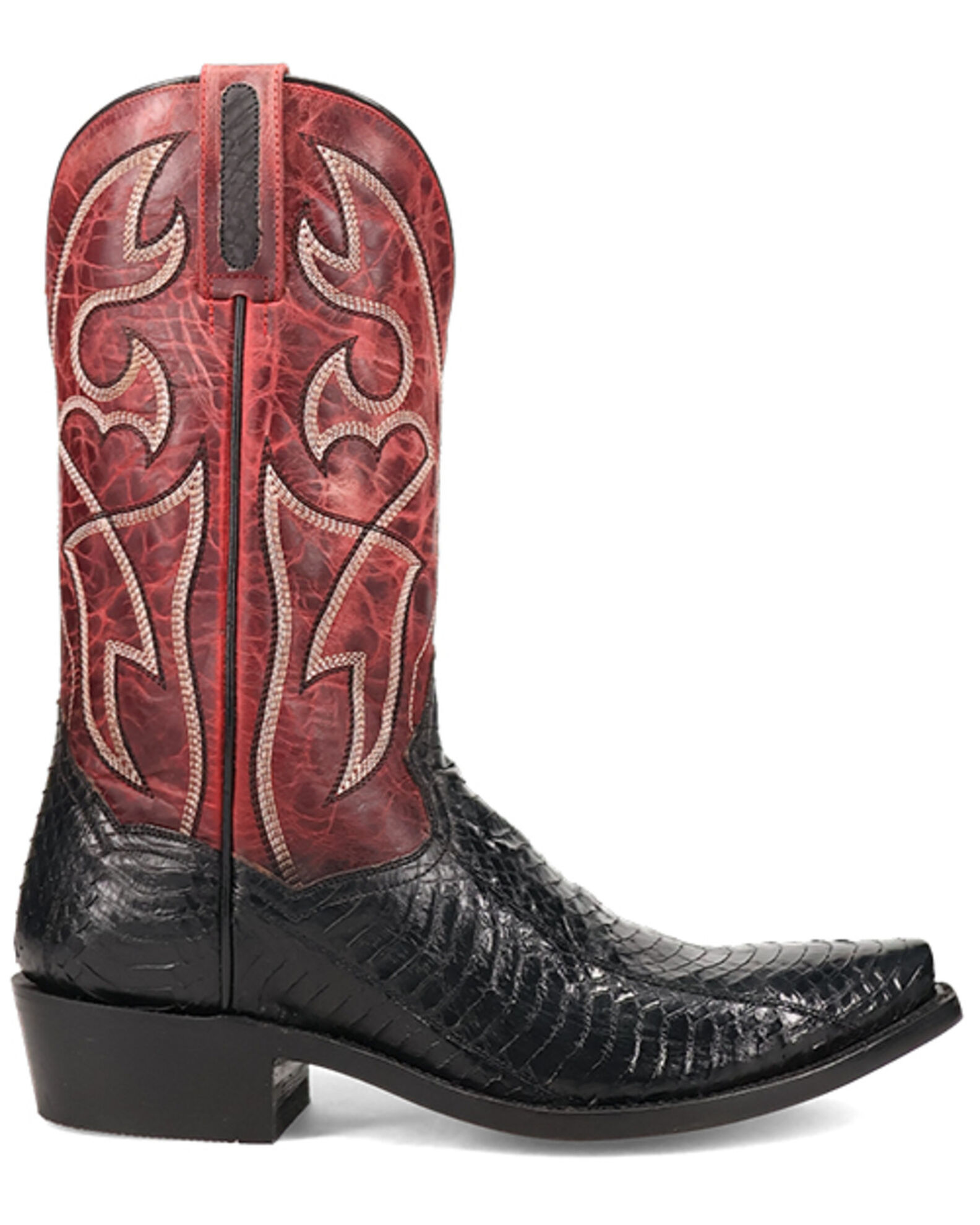 Dan Post Men s Exotic Snake Western Boots Snip Toe