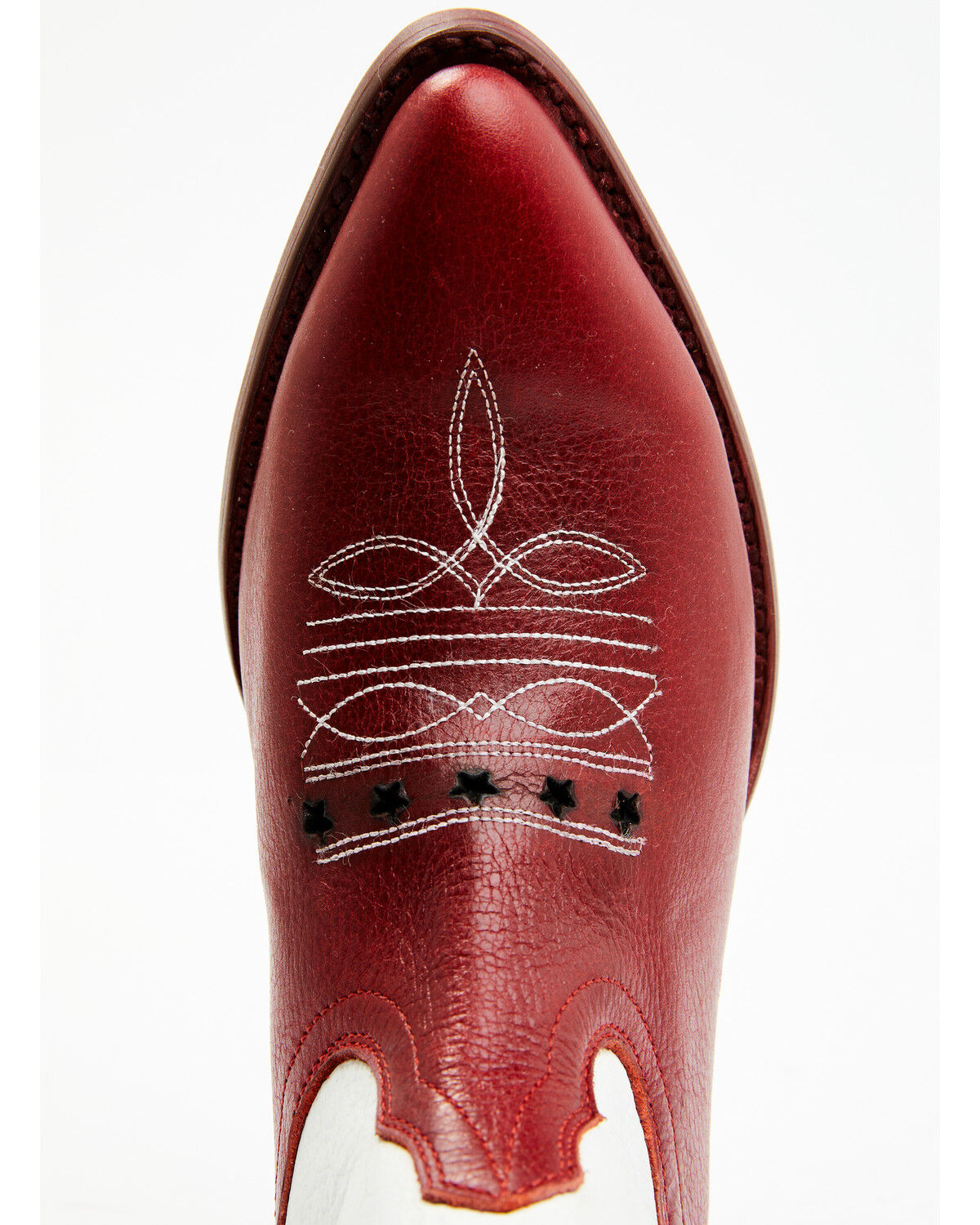 Image #6 - Idyllwind Women's Roadie Western Booties - Round Toe, Red, hi-res