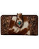 Image #1 - Myra Bag Women's Roscoe Hand-Tooled Wallet, Brown, hi-res