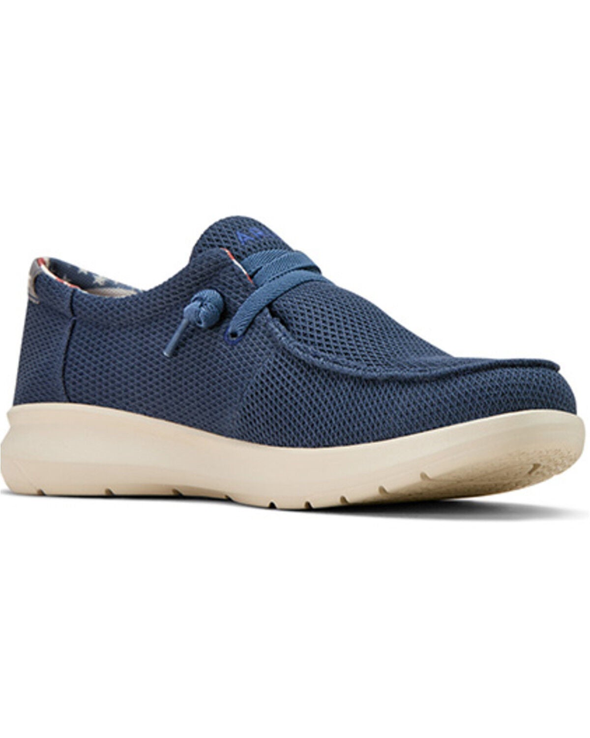 Ariat Men's Hilo Casual Shoes - Moc Toe, Navy, hi-res