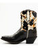 Image #3 - Laredo Women's Carleigh Hair On Hide Western Fashion Booties - Snip Toe, Black, hi-res