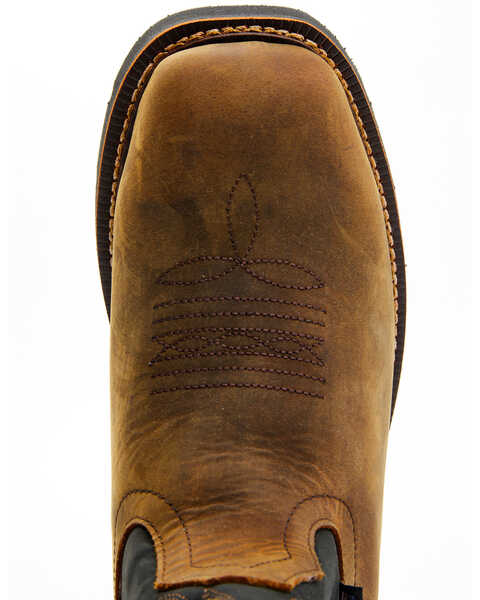 Image #6 - Thorogood Men's American Heritage Wellington Western Boots - Steel Toe, Brown, hi-res