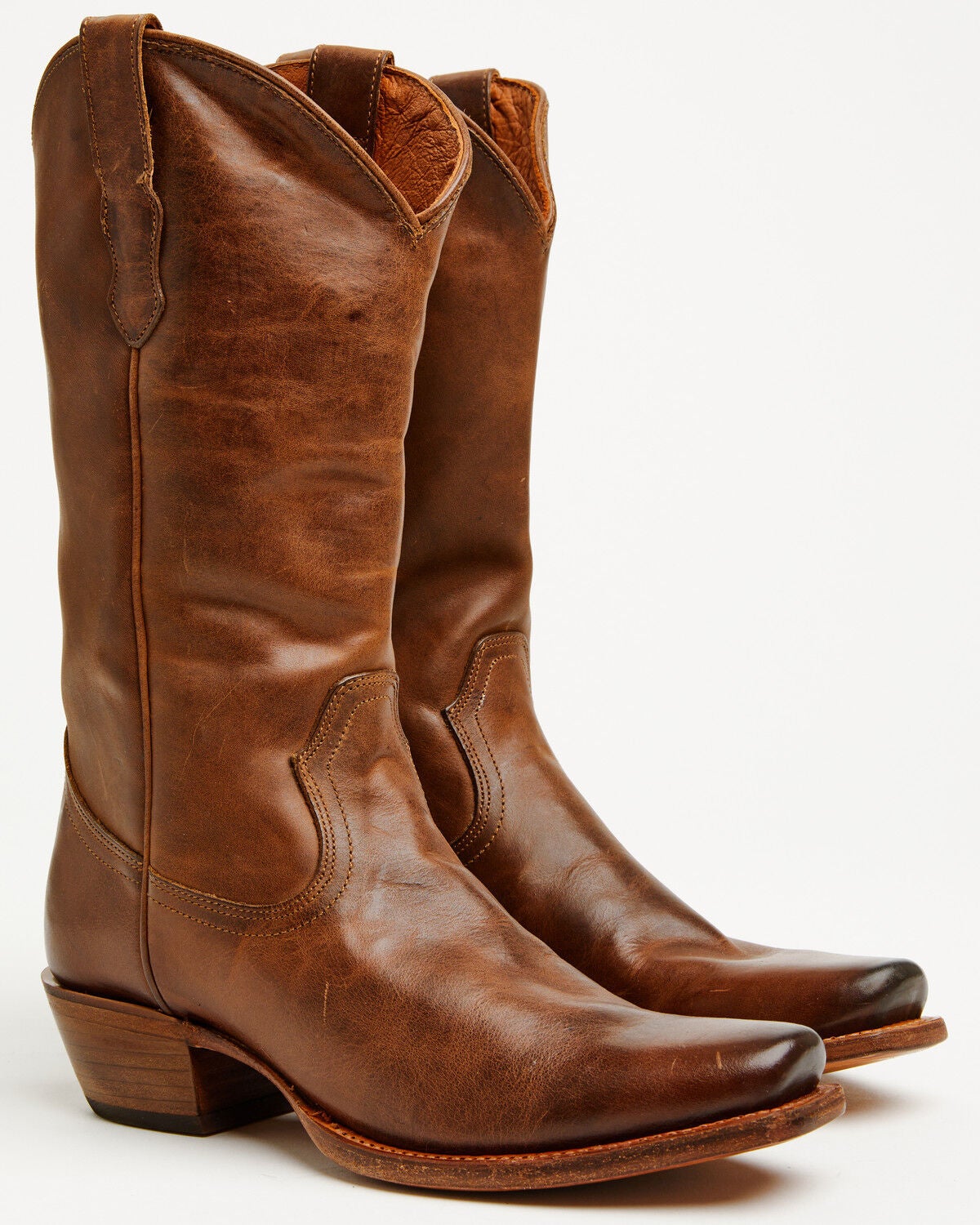 Image #4 - Cleo + Wolf Women's Ivy Western Boots - Fashion Square Toe, Sand, hi-res