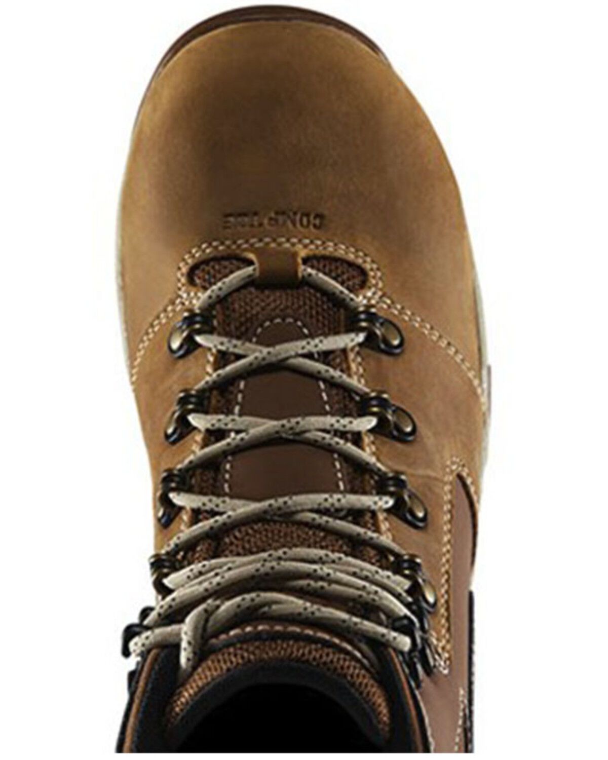Image #4 - Danner Men's 4.5" Vicious Waterproof Work Boots - Soft Toe, Black/tan, hi-res