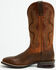 Image #3 - Ariat Men's Captivate Performance Western Boots - Broad Square Toe, Dark Brown, hi-res