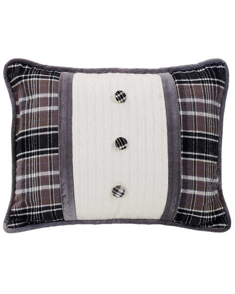 HiEnd Accents Whistler Buttoned Accent Pillow, Multi, hi-res