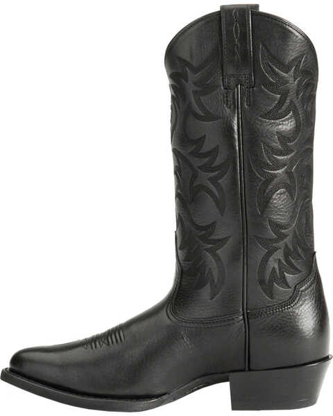 Image #4 - Ariat Men's Heritage Deertan Western Performance Boots - Round Toe, Black, hi-res