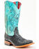 Image #1 - Ferrini Women's Black Caiman Print Western Boots - Square Toe, Black, hi-res