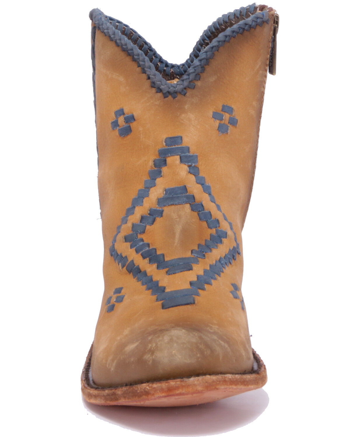 womens black round toe cowboy boots