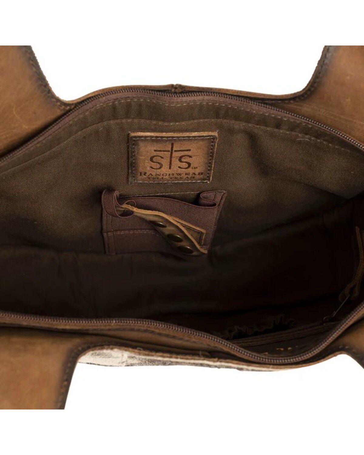 Image #3 - STS Ranchwear By Carroll Women's Cowhide Dolly Purse, Multi, hi-res