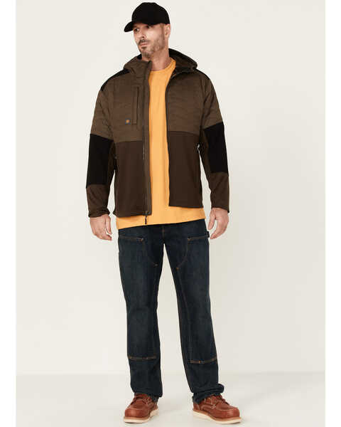 Image #2 - Ariat Men's Rebar Wren Cloud 9 Insulated Zip-Front Work Jacket , Brown, hi-res
