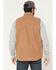 Image #4 - Hawx Men's Fleece Lined Solid Duck Canvas Vest, Rust Copper, hi-res