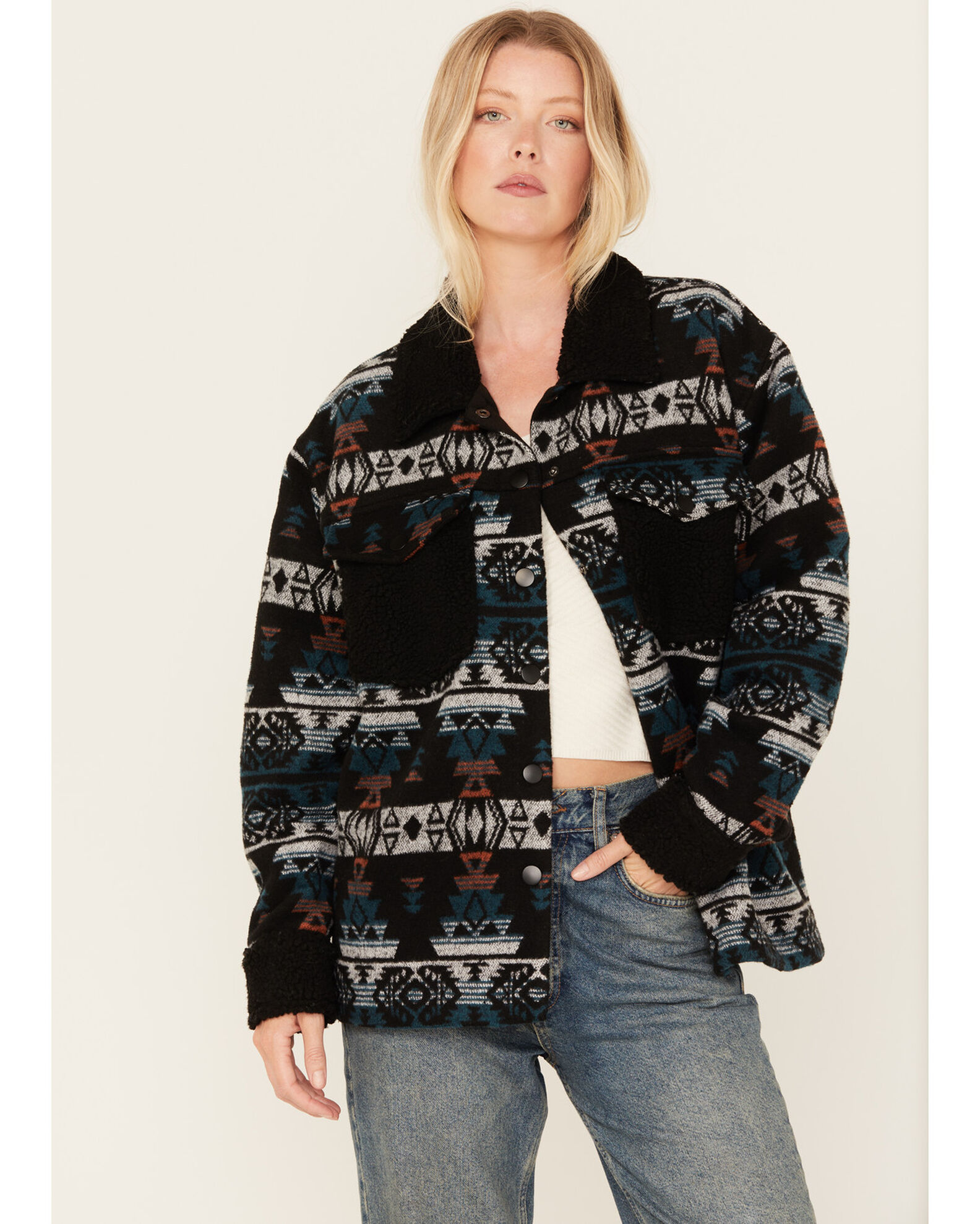 Southwestern jacket womens on sale