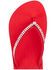 Image #3 - Yellow Box Women's Jello Rhinestone Sandals, Red, hi-res