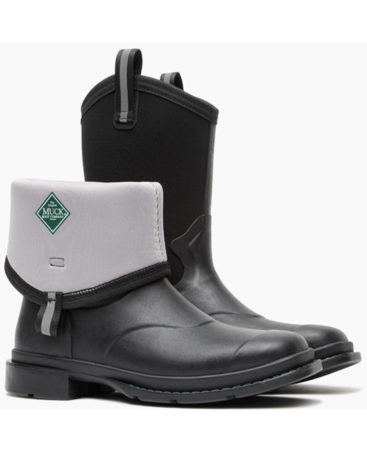 Image #2 - Muck Boots Women's Chore Western 12" Mid Boots - Soft Toe, Black, hi-res
