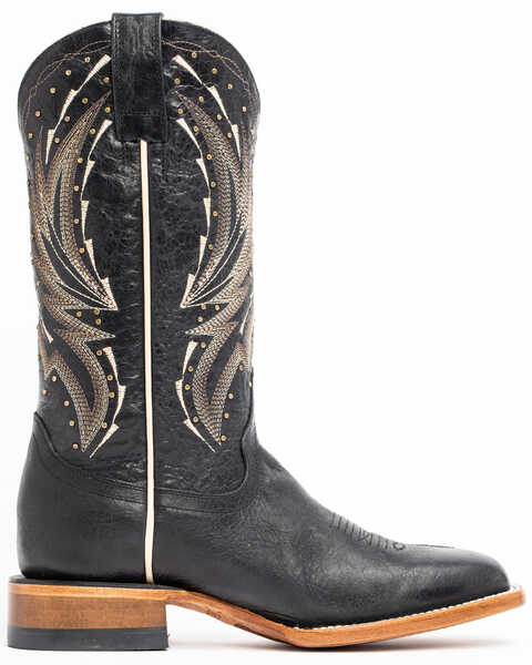 Image #2 - Shyanne Women's Hadley Western Performance Boots - Broad Square Toe, Black, hi-res