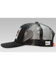 Image #3 - RopeSmart Men's Black On Black Serape Embroidered Patch Mesh-Back Ball Cap, Black, hi-res