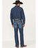 Image #3 - Cinch Men's Medium Wash Ian Slim Bootcut Denim Jeans, Medium Wash, hi-res