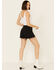 Image #3 - Free People Women's Makai Cutoff Shorts, Black, hi-res