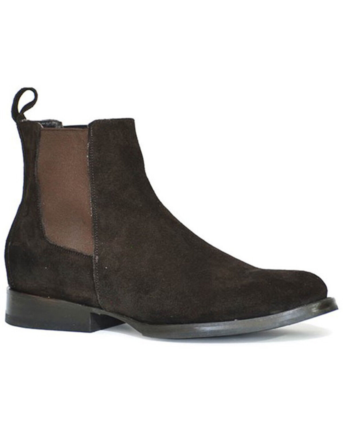 Image #1 - Stetson Men's Chelsea Boots - Round Toe, Brown, hi-res