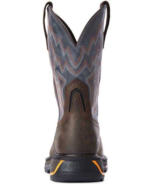 Image #3 - Ariat Men's Iron Big Rig Western Work Boots - Composite Toe, Brown, hi-res