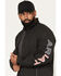 Image #2 - Ariat Men's FR Team Logo Softshell Jacket, Black, hi-res
