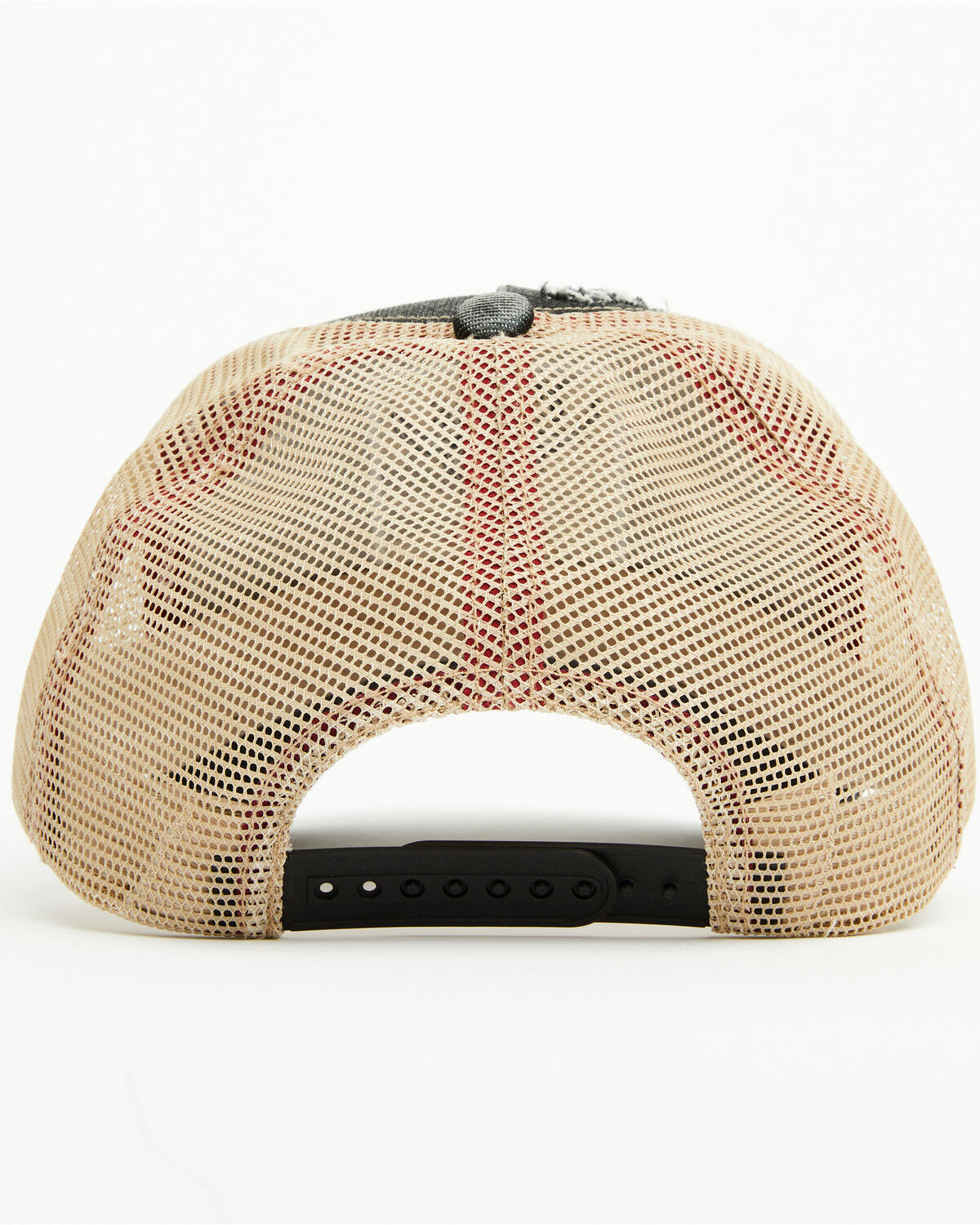 Image #3 - Coors Men's Distressed Logo Ball Cap, Cream/blue, hi-res