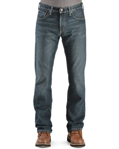 Image #2 - Levi's Men's 527 Prewashed Low Straight Bootcut Jeans , Overhaul, hi-res