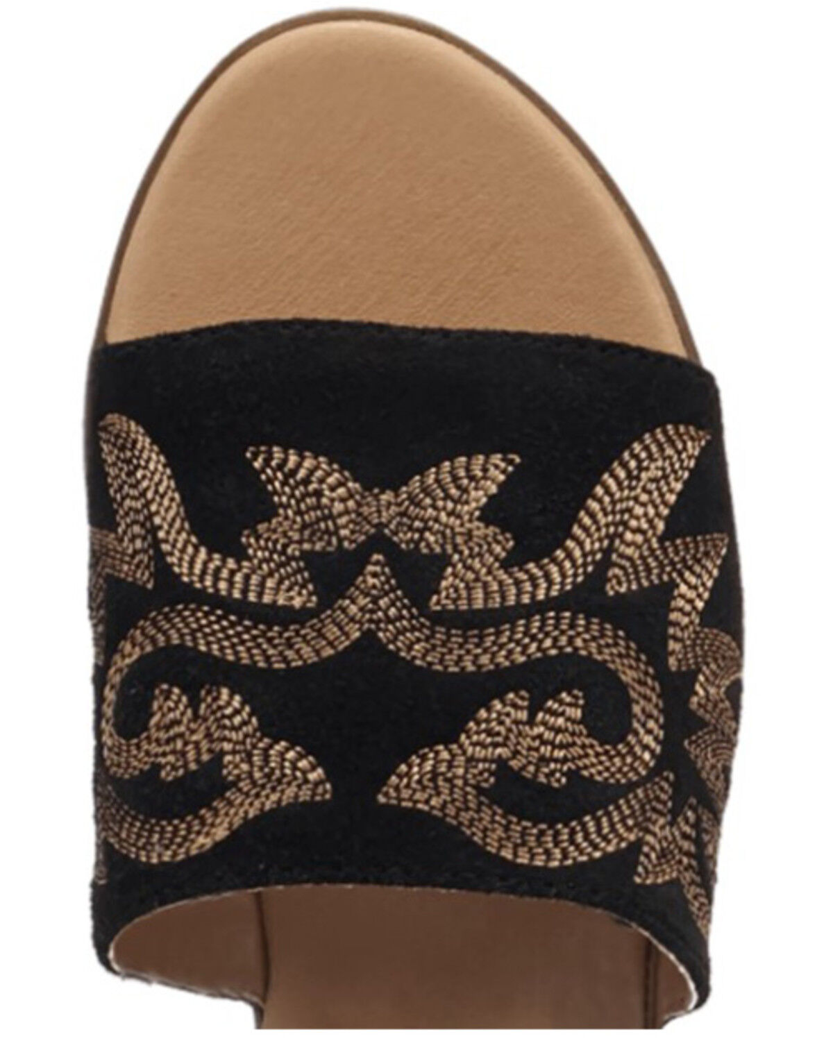 Image #6 - Dingo Women's Lasso Sandals, Black, hi-res