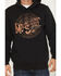 Image #3 - Moonshine Spirit&reg; Men's Whiskey Barrel Logo Hooded Sweatshirt, Charcoal, hi-res