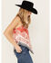 Image #2 - Beyond The Radar Women's Print Handkerchief Hem Cami, , hi-res