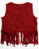 Image #3 - Shyanne Toddler Girls' Lace Fringe Vest, Brick Red, hi-res